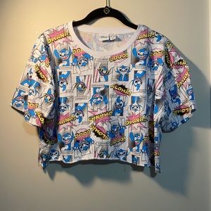Disney Stitch Crop T-shirt